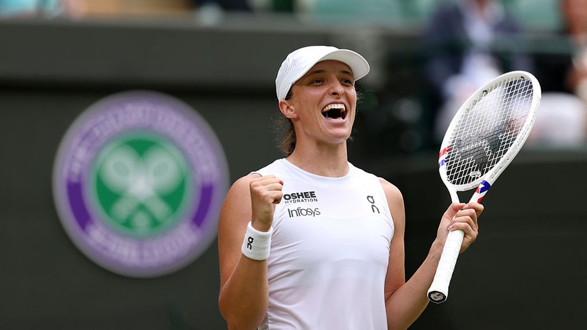 Getty Images / Julian Finney / Na zdjęciu: Iga Świątek