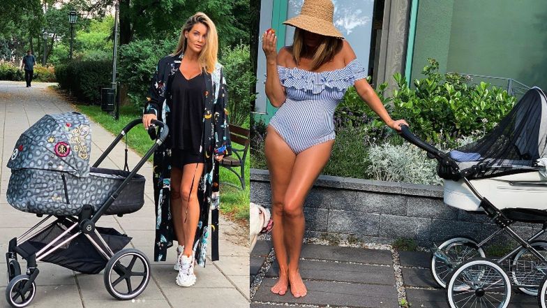 Małgorzata Rozenek chwali się nowym wózkiem