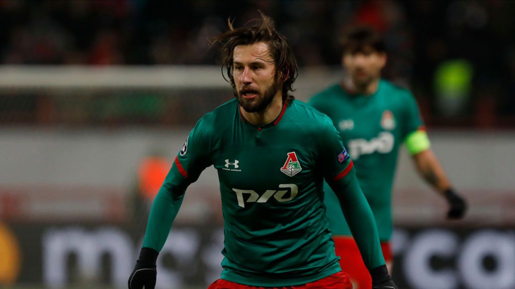 Getty Images / Grzegorz Krychowiak w barwach Lokomotiwu Moskwa