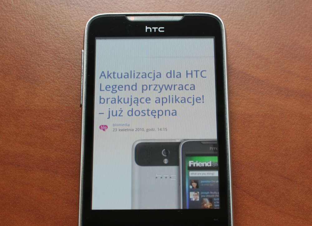 HTC Legend - test 21