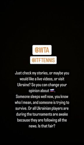 relacja na Instagramie Dajany Jastremskiej