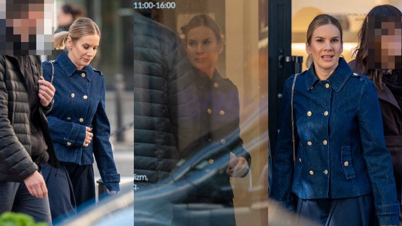 Marta Nawrocka przyłapana na zakupach