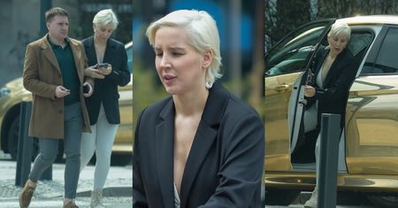 Zabiegana Lil Masti załatwia sprawunki na mieście i odjeżdża ZŁOTYM BMW za PÓŁ MILIONA złotych (ZDJĘCIA)