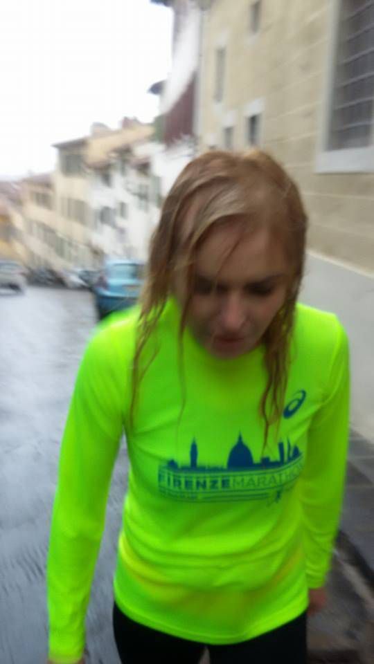 Monika Olejnik wzięła udział w Firenze Marathon