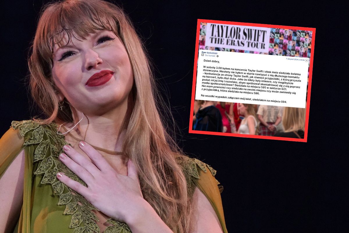 Ogłoszenie po polskim koncercie Taylor Swift w sieci. Szuka tej kobiety