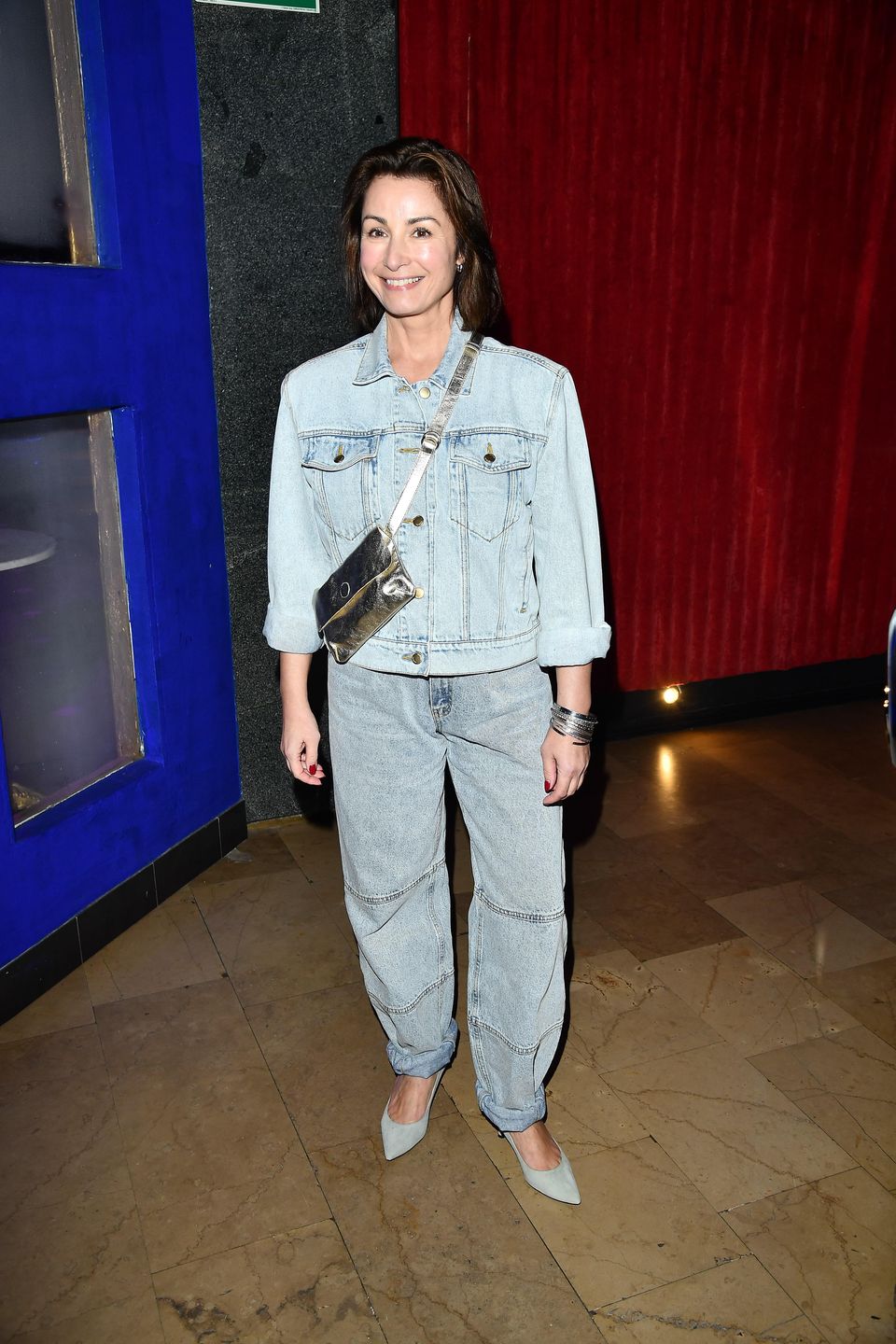 Joanna Brodzik na premierze filmu "Łóżko pełne cudzoziemców"