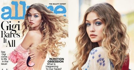 Romantyczna Gigi Hadid na okładce "Allure"
