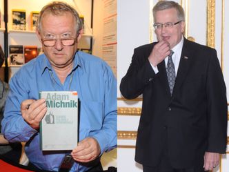 Adam Michnik: "Komorowski przegra wybory tylko, jeśli pijany przejedzie na pasach zakonnicę w ciąży"