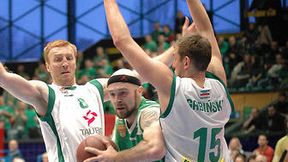 WKS Śląsk Wrocław -  Znicz Basket Pruszków 75:69, cz. 1