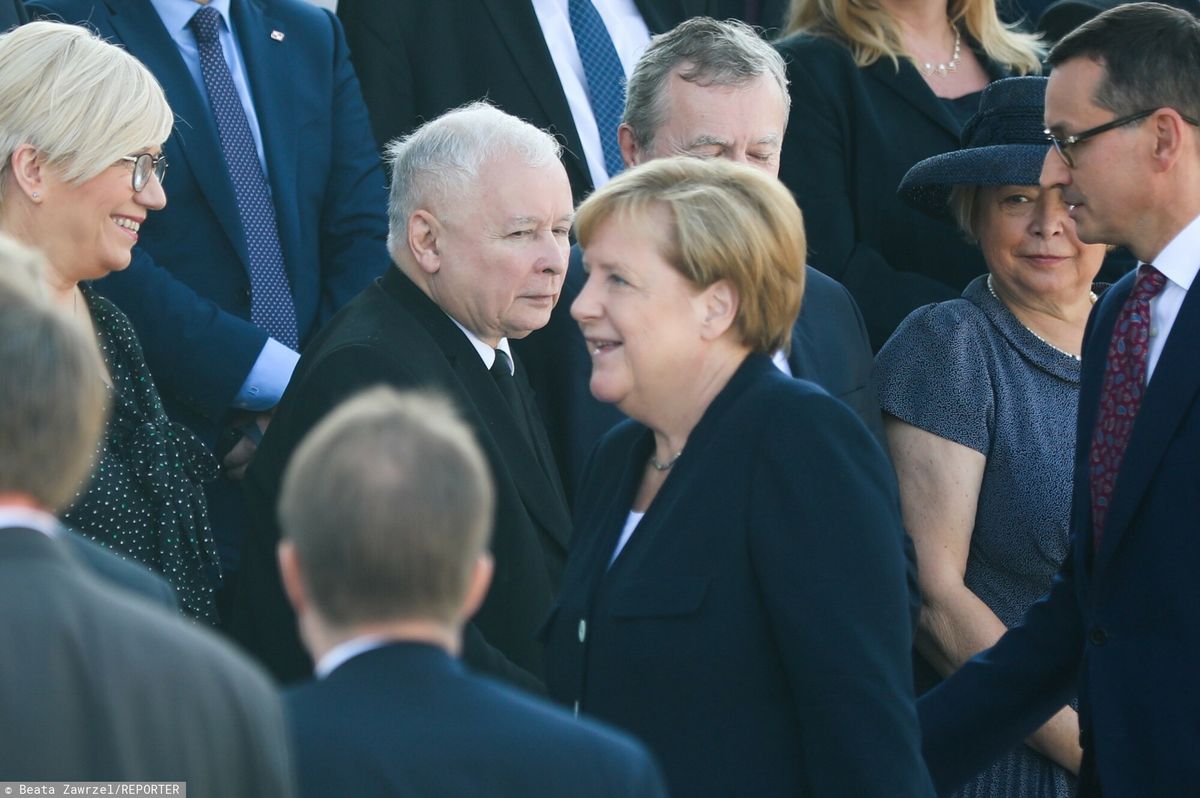 Jarosław Kaczyński zawiódł się na Angeli Merkel - mówią posłowie PiS 