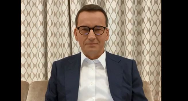 Mateusz Morawiecki ruszył z codziennymi transmisjami na żywo