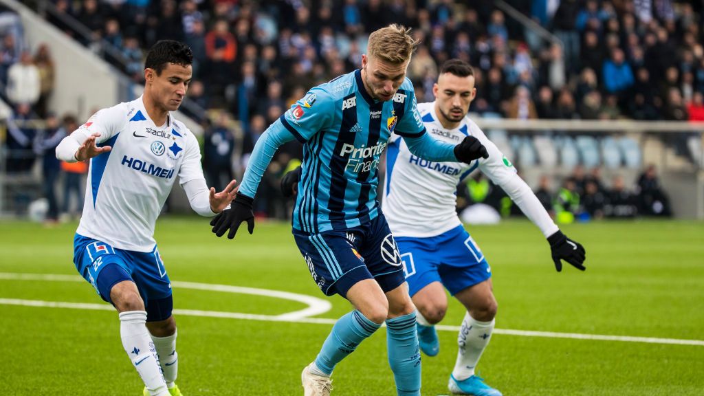 Zdjęcie z meczu szwedzkiej Allsvenskan