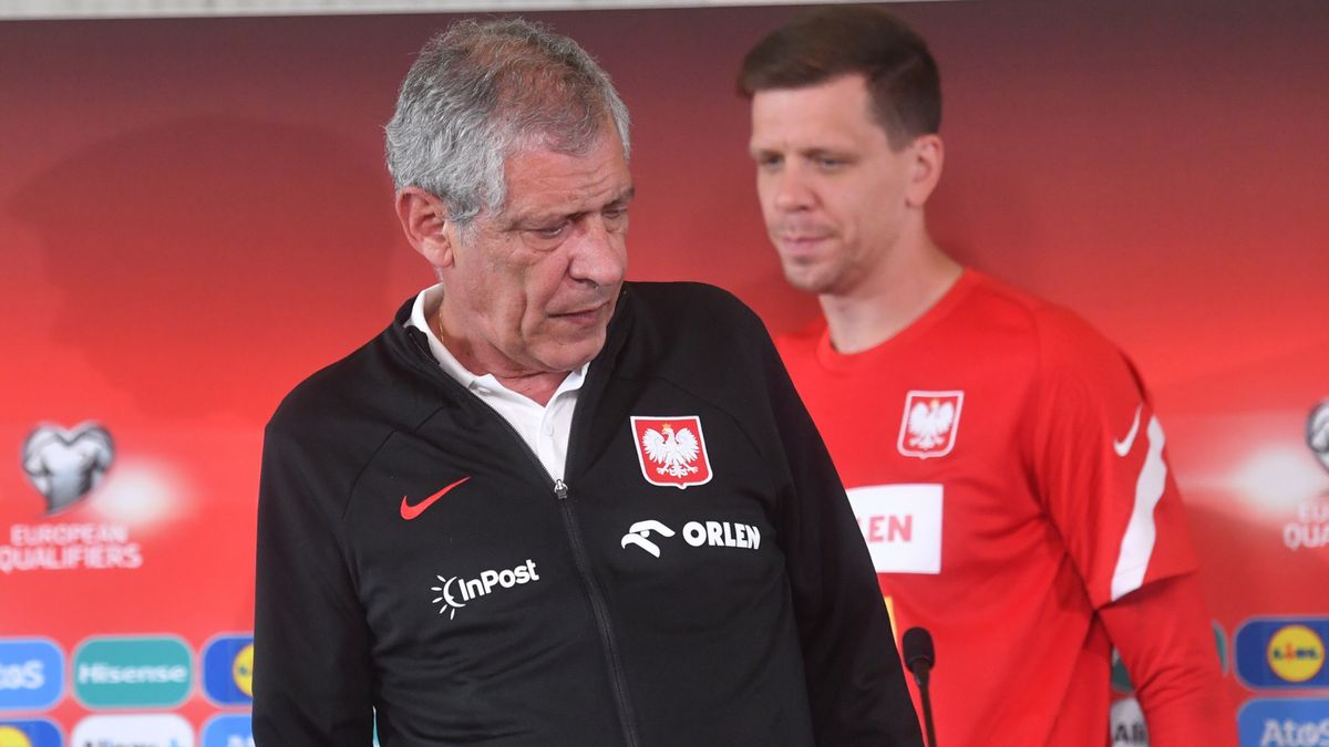 Fernando Santos i Wojciech Szczęsny