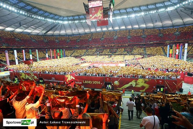 Mecz otwarcia mistrzostw świata przyciągnął na Stadion Narodowy w Warszawie blisko 62 tysiące widzów