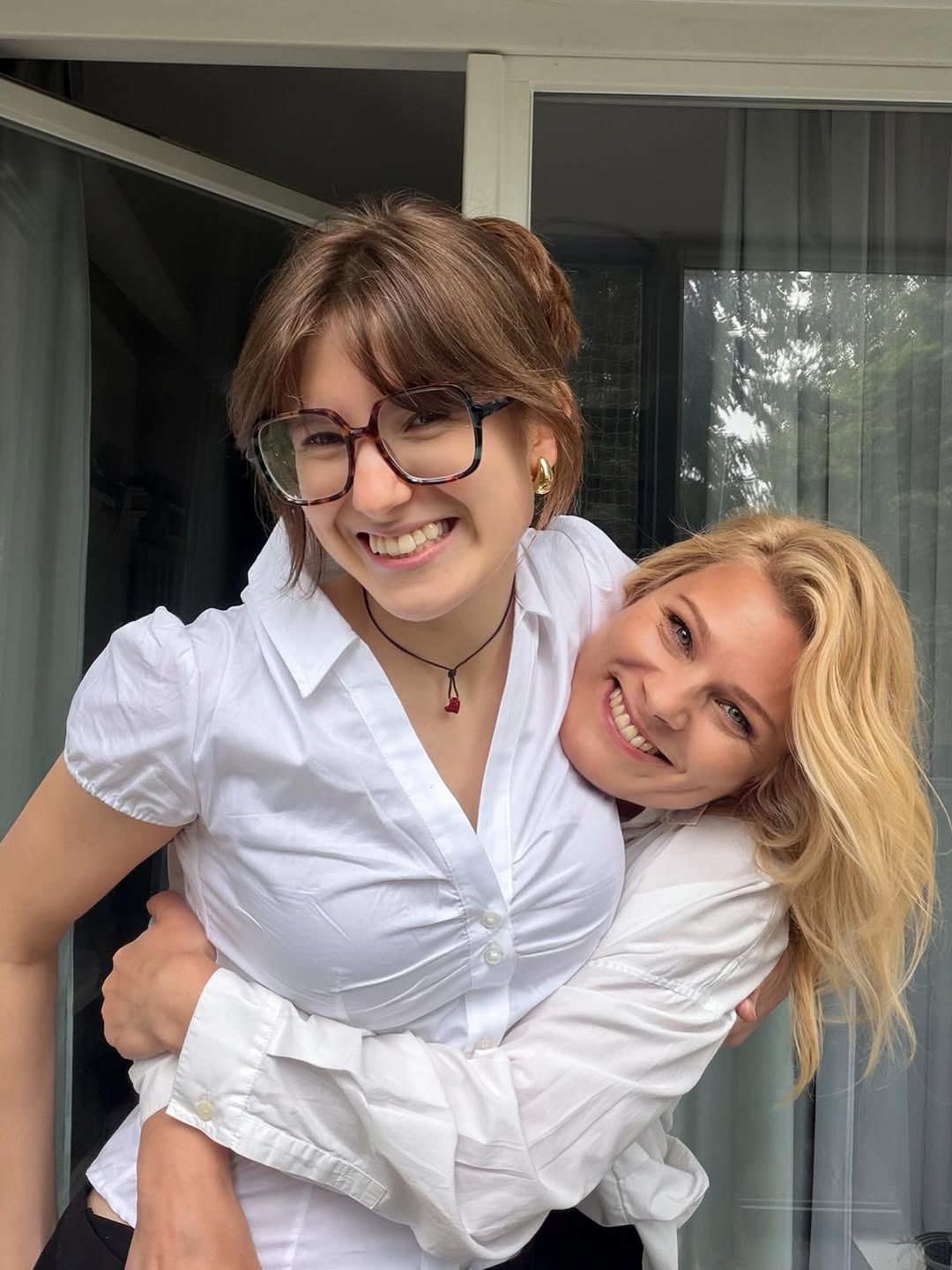 Anna Głogowska z córką