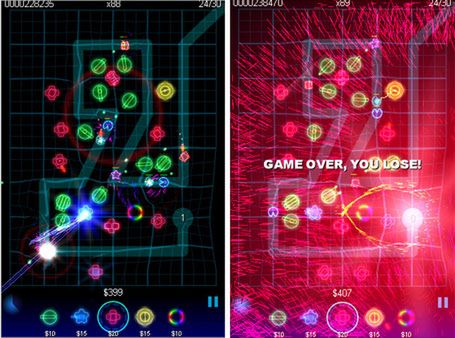 Młodszy brat Geometry Wars na iPhone’a! 2