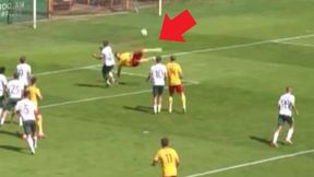 Ależ to zrobił! Cudowny gol w II lidze [WIDEO]
