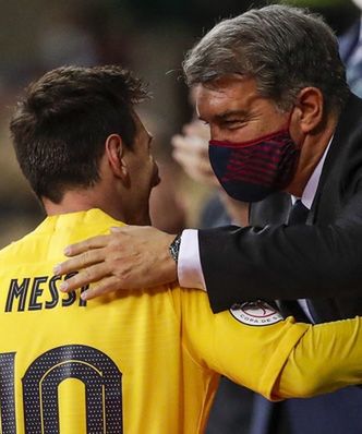 Laporta o powrocie Messiego do Barcelony. "Na tym muszę się skupić"