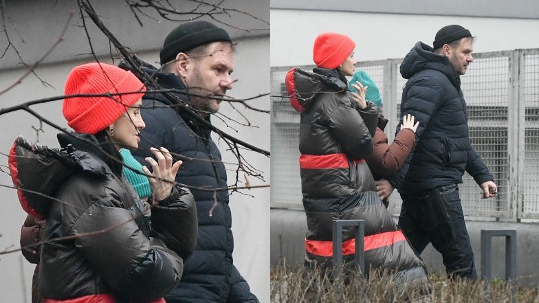 Tomasz Karolak i Viola Kołakowska zastawiają bramę z zakazem
