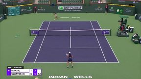 Demolka w meczu Igi Świątek. Jest awans Polki do 3. rundy Indian Wells [SKRÓT MECZU]