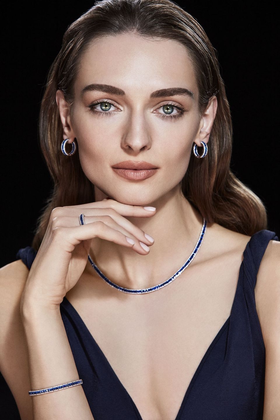 Biżuteria z szafirami i diamentami z linii High Jewellery; Apart