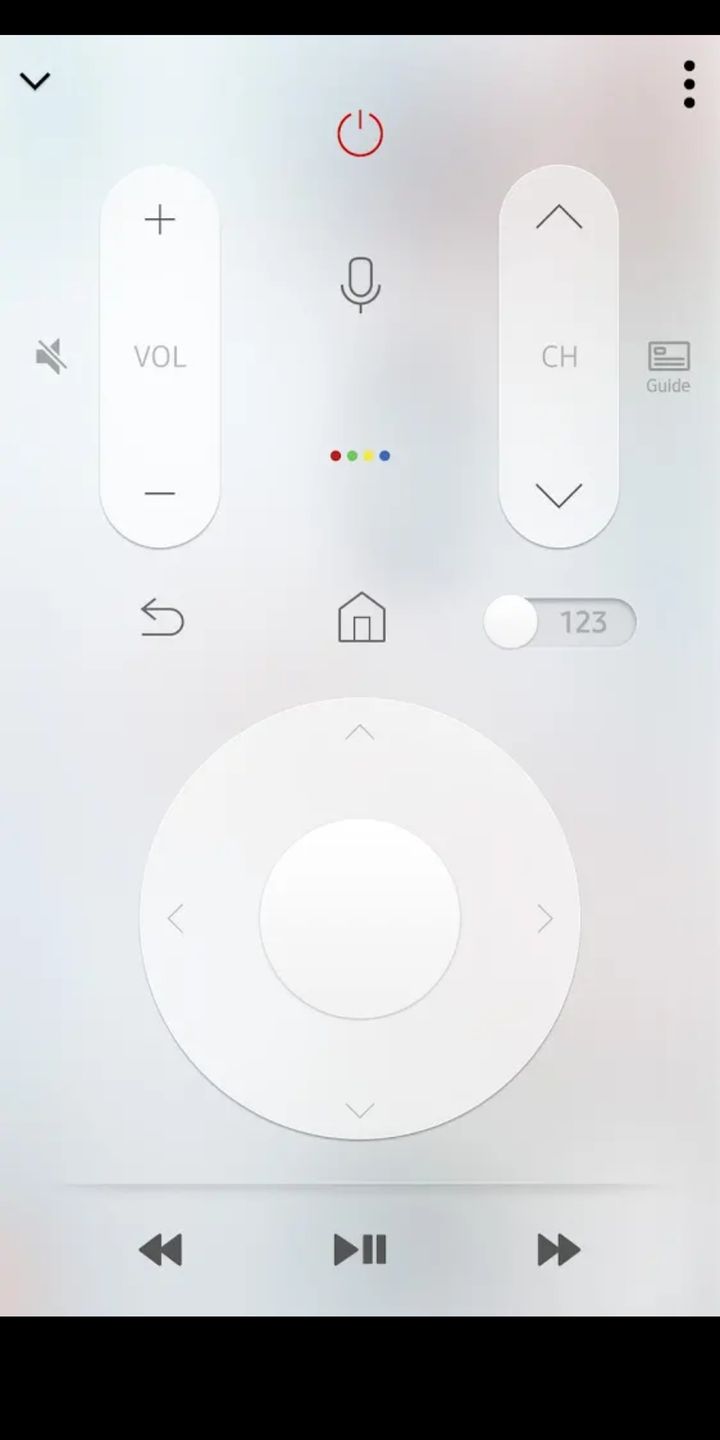 Aplikacja Samsung Smart View umożliwia obsługę telewizora smartfonem.