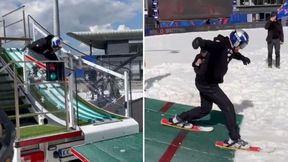 Małysz znów skoczył! Zobacz, jak mu poszło