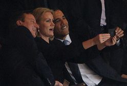Przywódcy państw robią zdjęcie podczas ceremonii pożegnalnej Mandeli