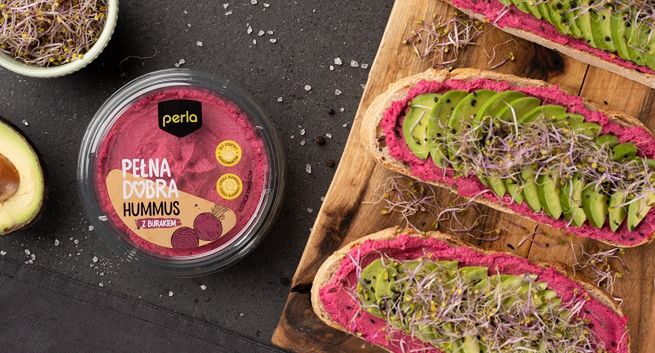 Perla Polska ruszyła z kampanią nowego hummusu „Pełna Dobra”