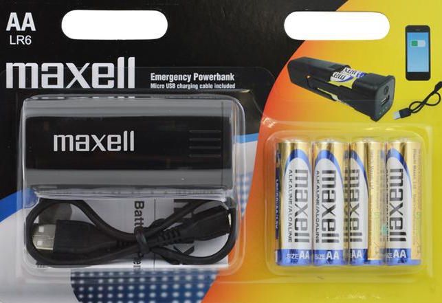 Maxell prezentuje powerbank zasilany bateriami AA