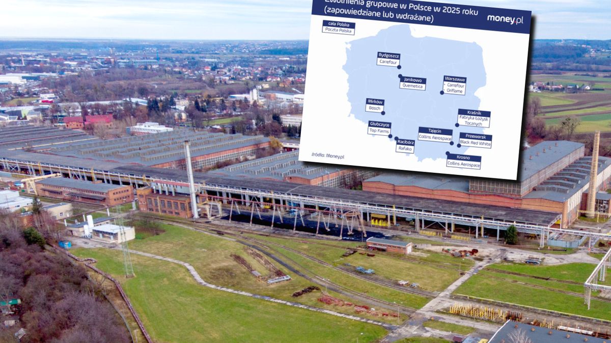 Na zdjęciu zakład postawionej w stan upadłości spółki Rafako