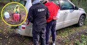 "Zamiast grzybów". W lesie znaleziono skrytki. CBŚP w akcji