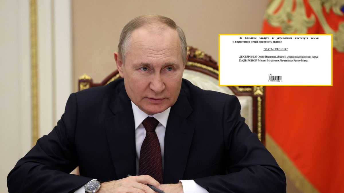 Putin wprowadził nowy tytuł 