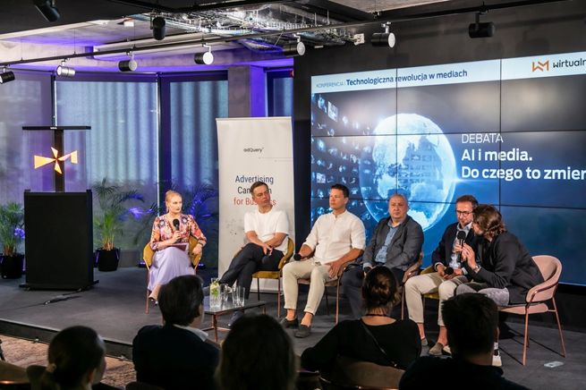 Debata "AI i media. Do czego to zmierza?"