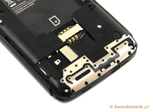 Motorola Atrix - klapka i bateria