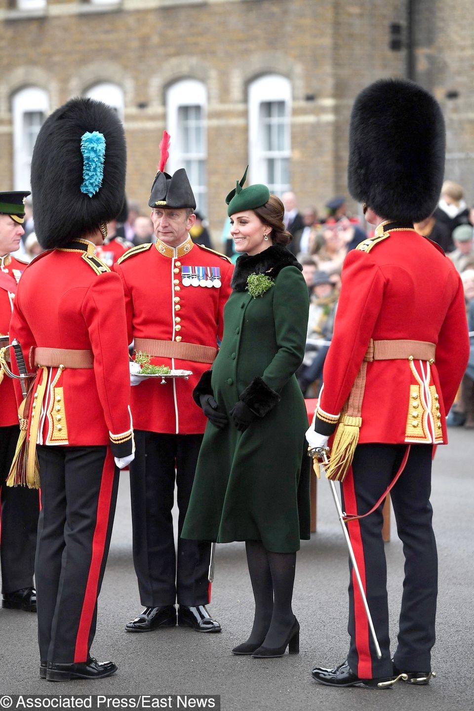 Księżna Kate w ciąży na obchodach St. Patrick's Day