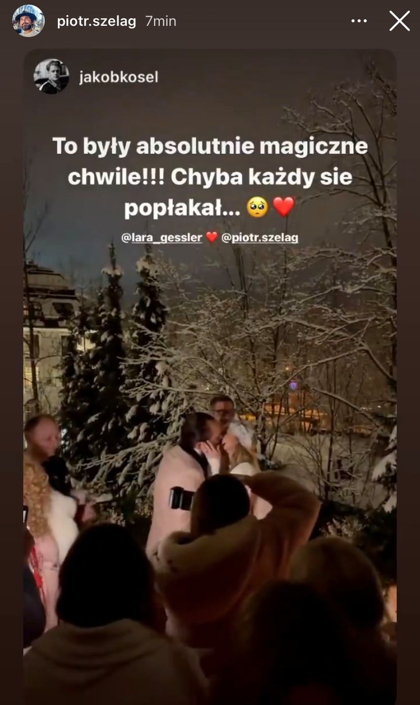 Lara Gessler i Piotr Szeląg wzięli drugi ślub