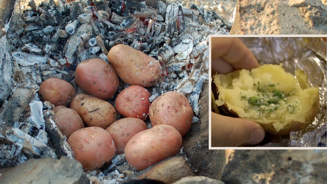 Ziemniaki jak z ogniska