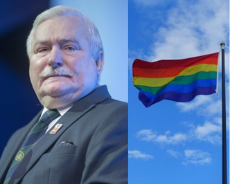 Lech Wałęsa o osobach LGBT: "Nie mogą chodzić za paluszki po mieście i BAŁAMUCIĆ MOJE WNUKI"