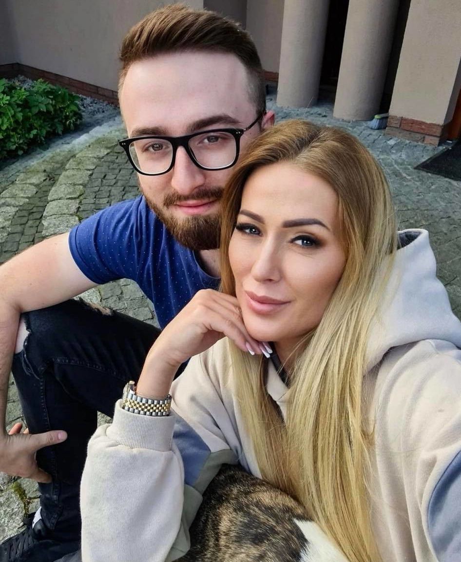 Sylwia Peretti z synem