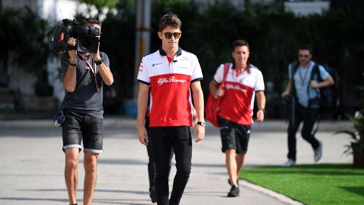 Materiały prasowe / Alfa Romeo Sauber / Na zdjęciu: Charles Leclerc