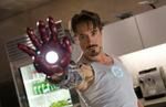 Robert Downey Jr. z kapitanem Ameryką