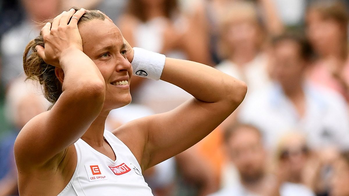 PAP/EPA / ANDY RAIN / Na zdjęciu: Barbora Strycova