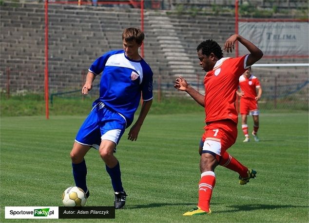 Kulpaka (z lewej) nie zagra w następnym meczu Polonii