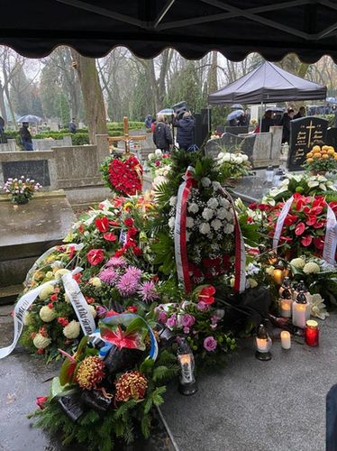 Grób Tomasza Wójtowicza na lubelskim cmentarzu przy ulicy Lipowej (fot. WP SportoweFakty)