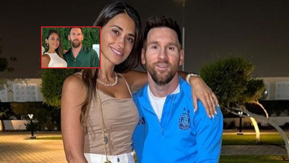 Messi z żoną