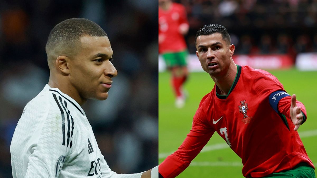 PAP/EPA / Juanjo Martin/WP SportoweFakty/Mateusz Czarnecki / Na zdjęciu: Kylian Mbappe i Cristiano Ronaldo