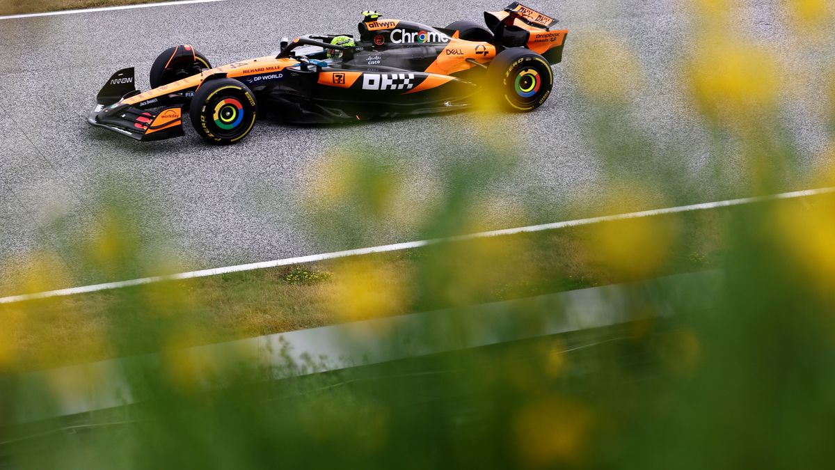 PAP/EPA / ANNA SZILAGYI / Na zdjęciu: Lando Norris