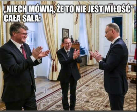 Fotografia opublikowana przez Kancelarię Prezydenta zyskała nowego wymiaru