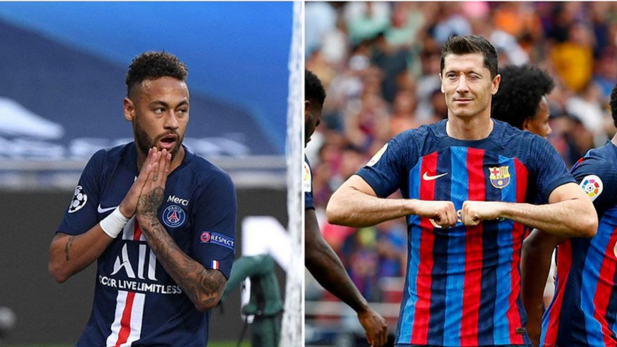 Zdjęcie okładkowe artykułu: Getty Images / na zdjęciu: Neymar i Lewandowski